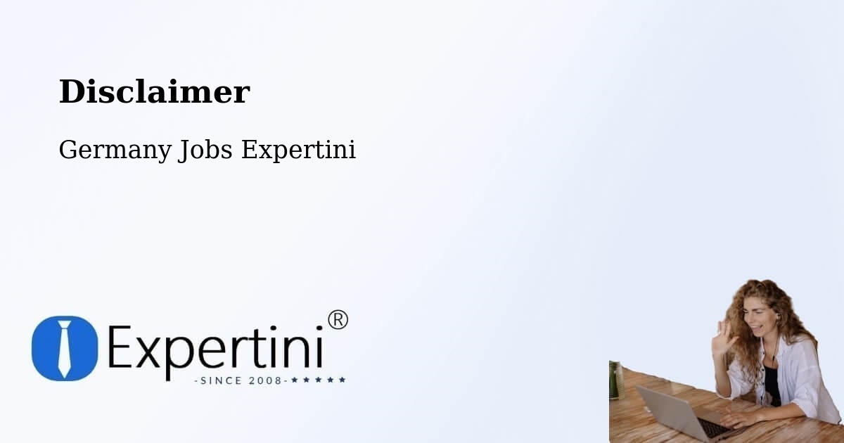 Disclaimer – Eppelborn - Germany Jobs Expertini